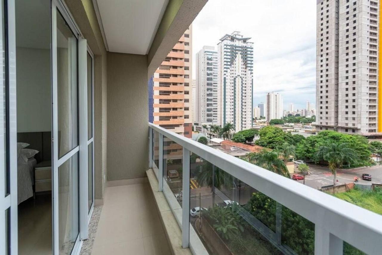 Flat Mobiliado No Edificio The Expression - Setor Bueno - Th505 Lägenhet Goiânia Exteriör bild